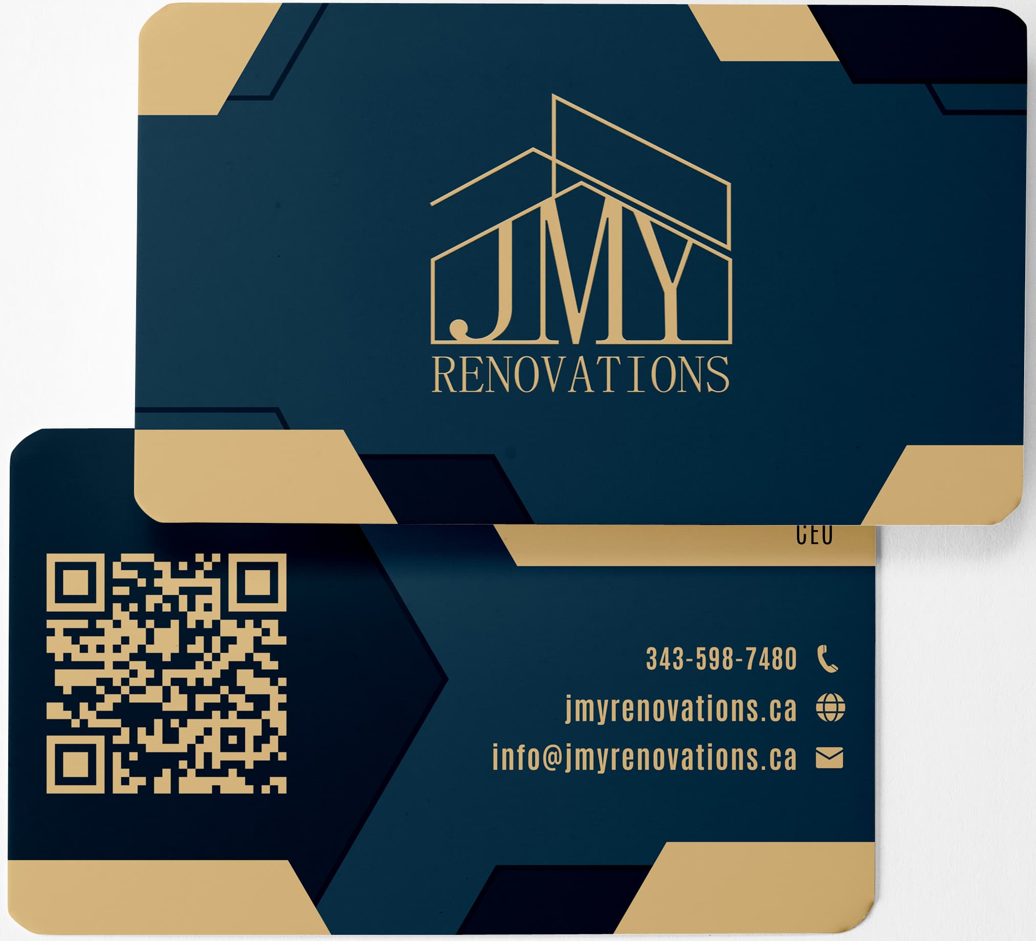 JMY Renovations business card